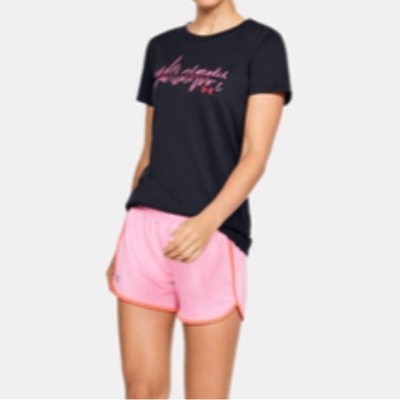 Women's Shirt UA Tech Under Armour
Short Sleeve Heat Gear Workout Black Shirt XL - Picture 2 of 6